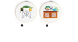 Embroidery Kit For Beginner | Modern Embroidery Kit with Pattern | Flowers Embroidery Full Kit with Needlepoint Hoop| DIY Craft Kit Plants