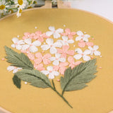 Embroidery Kit For Beginner | Modern Embroidery Kit with Pattern | Flowers Embroidery Full Kit with Needlepoint Hoop| DIY Craft Kit Flowers